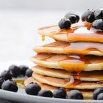 Low Sodium Blueberry Pancakes