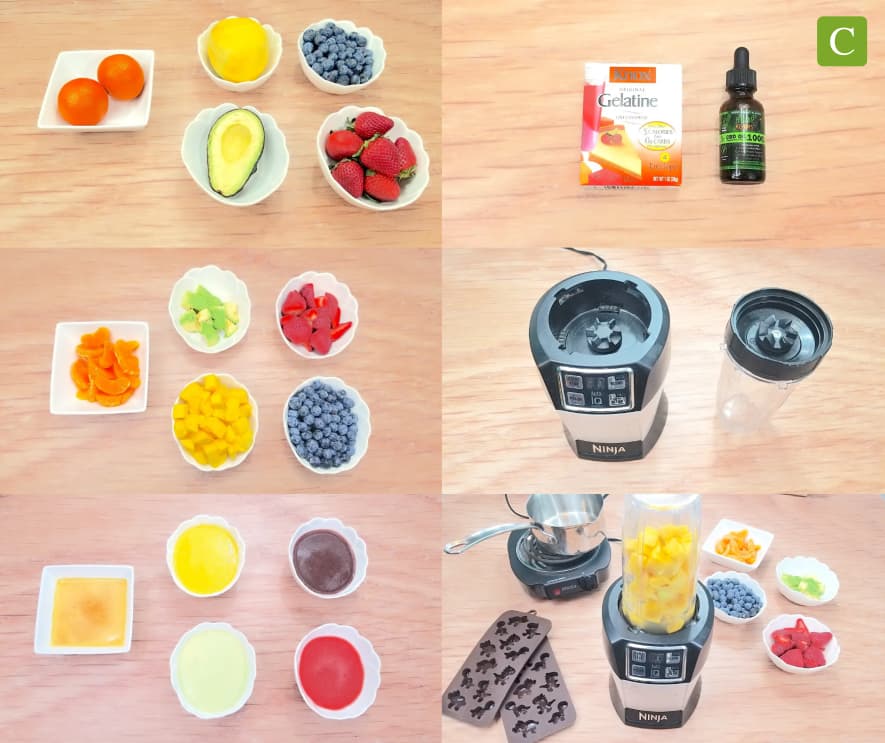 Homemade CBD Gummy Bears Recipe [Made From Whole Fruit!]