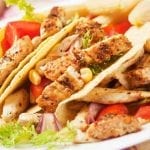 Low sodium kickin chicken tacos