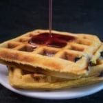 low sodium blueberry waffles