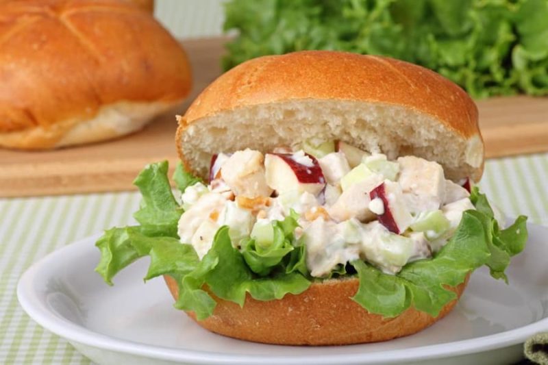 low sodium chicken salad