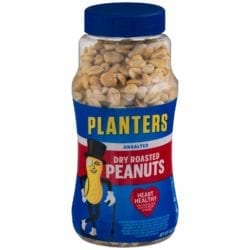 unsalted peanuts