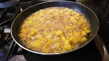 mango chutney add liquid ingredients