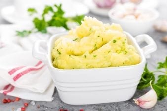 garlic mashed potatoes