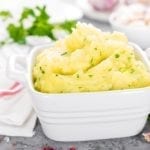 garlic mashed potatoes