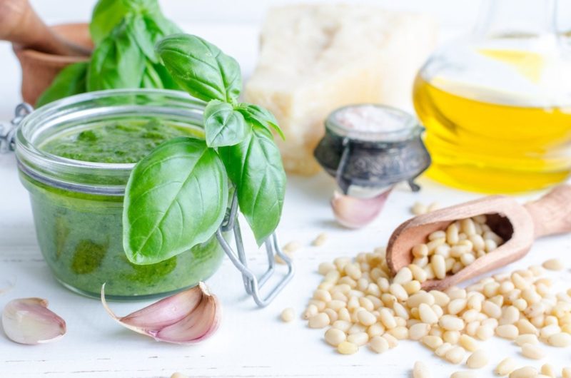 Salt-Free Pesto Sauce