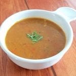 Bowl of Chickpea Curry Soup