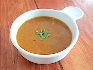 Bowl of Chickpea Curry Stew