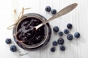 Low Sodium Blueberry Compote