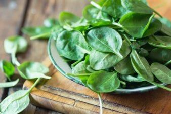 photo of spinach in bowl