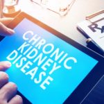 Photo of Tablet with Chronic Kidney Disease written on it