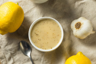 Lemon Garlic Vinaigrette Dressing