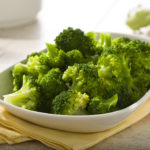 Steamed Broccoli in a Bowl