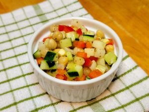 Cucumber Chickpea Salad Recipe