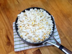 homemade popcorn