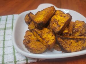 Air-Fried Sweet Potato Wedges
