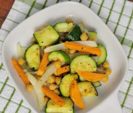 Zucchini and Sweet Potato Medley